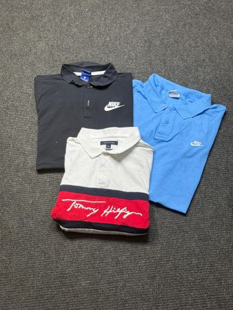 Branded 3 Button Polo Shirt