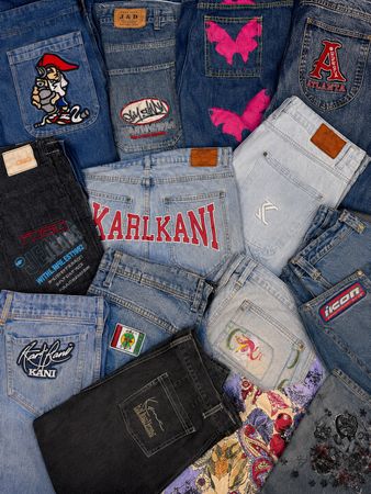 Hip Hop Baggy Jeans