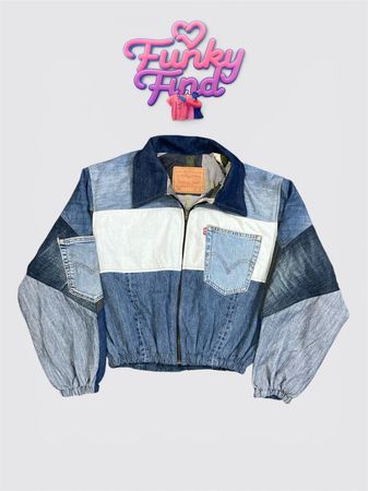 Upcycled Levi’s Crop Jacket