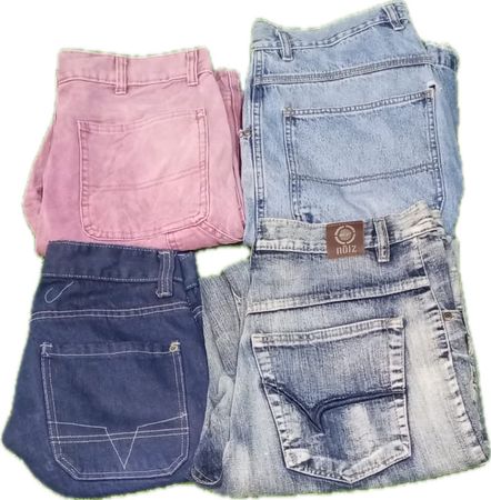NOIZ JEANS  AND OTHER MIX BRANDS SHORTS (D 71)