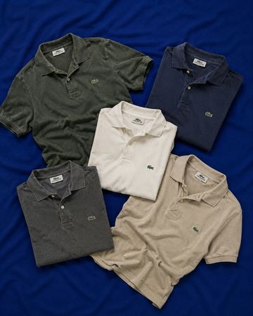 Lacoste Polo Collar T-Shirts