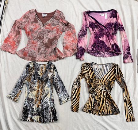 Y2k blouse (452)