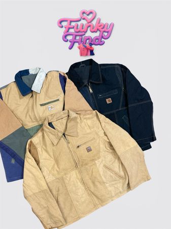 Upcycled Carhartt Detroit Jacket
