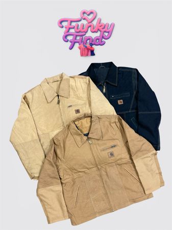 Upcycled Carhartt Detroit Jacket