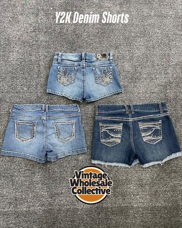 Y2K Denim Shorts - (26/05)