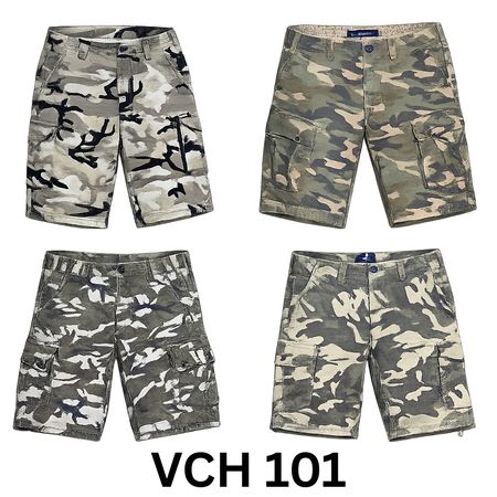 camouflage cargo shorts VCH 101