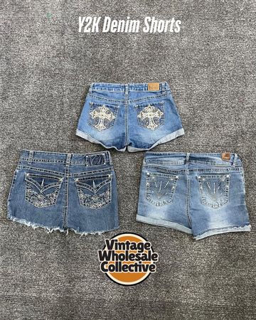 Y2K Denim Shorts - (26/05)