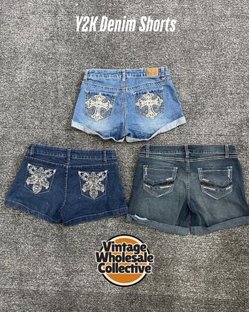 Y2K Denim Shorts - (26/05)