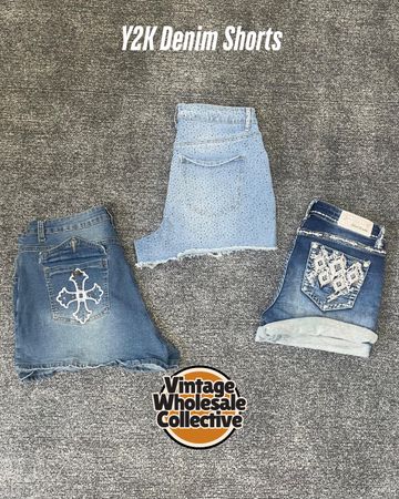 Y2K Denim Shorts - (26/05)