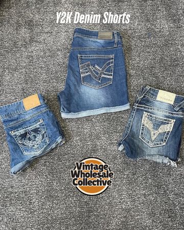Y2K Denim Shorts - (26/05)