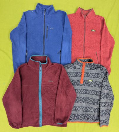 💥 RV3618 LLBean Fleece Jackets