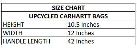 HD1480 Sacs Fourre-Tout Carhartt Recyclés