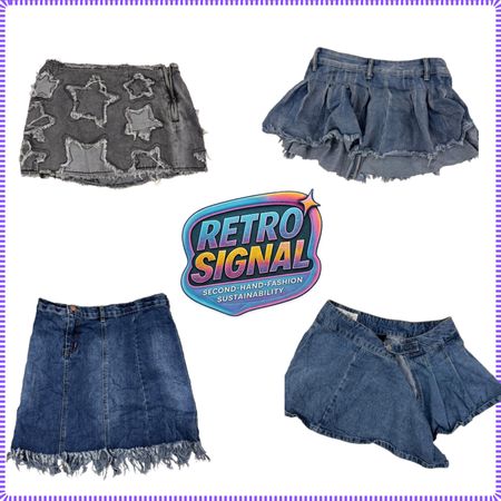 Y2K Denim Skirts (RS-419)