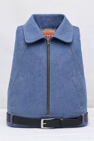 CR1747 Upcycled Denim Backpack