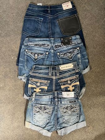 Women Denim shorts (Miss me,rock revival and true religion )