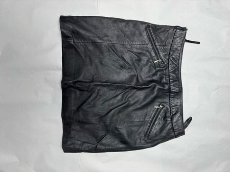 Leather skirt
