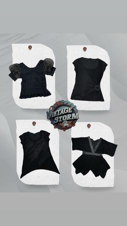 Y2K Pure Twist Poly Blouse
