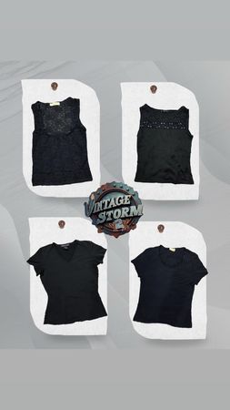 Y2K Poly Blouse