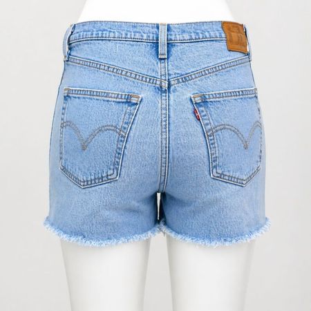 CR1764  Upcycled Denim Shorts