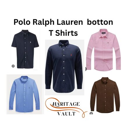 Polo Ralph Lauren  Button T Shirts