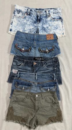 Y2K mini shorts (561)