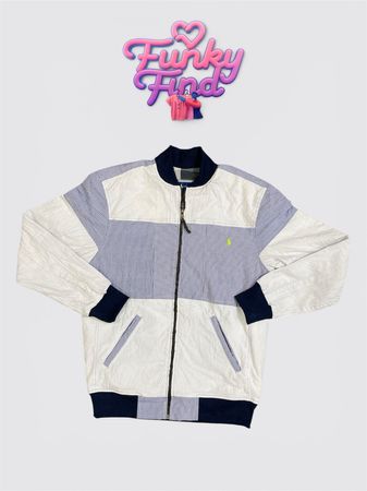 Upcycled RL Polo Harrington Jacket