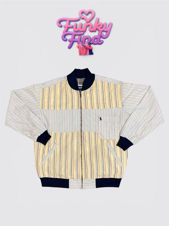 Upcycled Polo RL Harrington Jacket