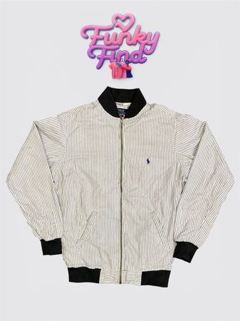 Upcycled Polo RL Harrington Jackets