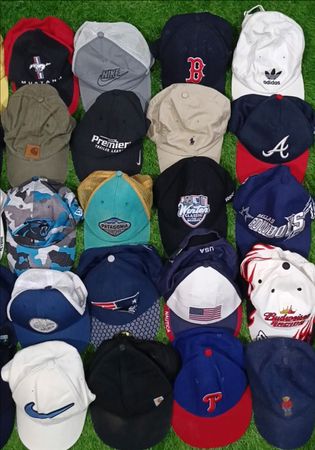 BASEBALL & MIX BRAND CAPS 30PCS