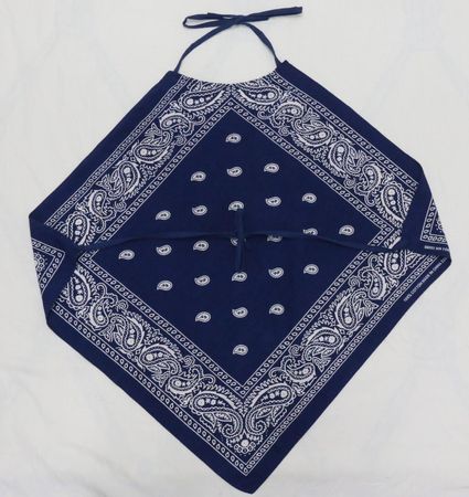 CR1785 Upcycled Bandana Halter Top