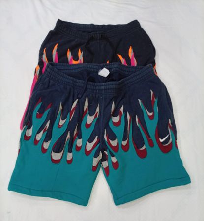 CR8793 UPCYCLED NIKE SHORTS