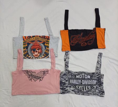 CR8787 UPCYCLED HARLEY TOPS