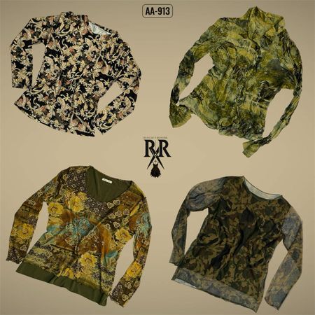 Y2K Nature Vibe Full Sleeve Tops (AA-913)