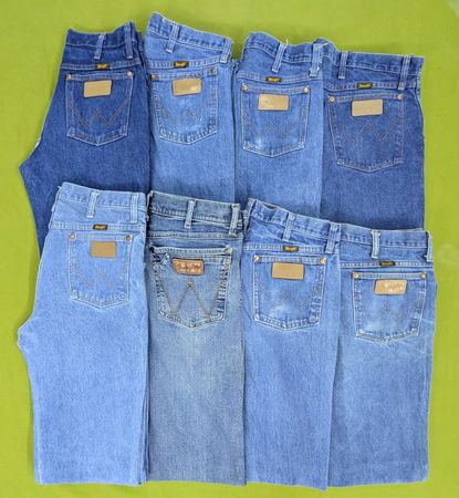 RV3635 Wrangler Zipper Jeans
