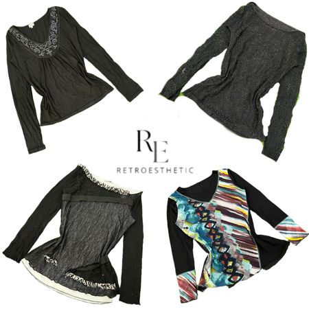 Y2K Natural Vibe Girl Printed Full Sleeve Tops RE-3320