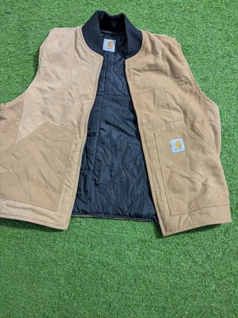 Upcycled Carhartt vest Gilet