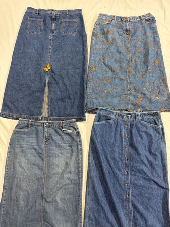 Y2k denim skirts (578)