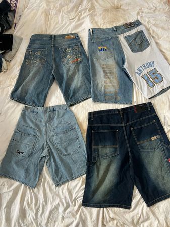 Hip hop shorts 🩳 20 pcs (southpole,Ecko)