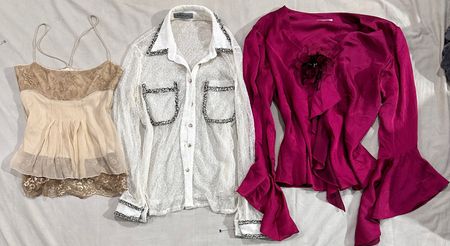 Y2k blouse (620)