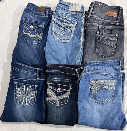 Y2k flared jeans (624)