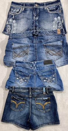 Y2k sexy denim shorts (629)