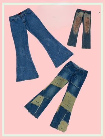 Plain & Flare Jeans