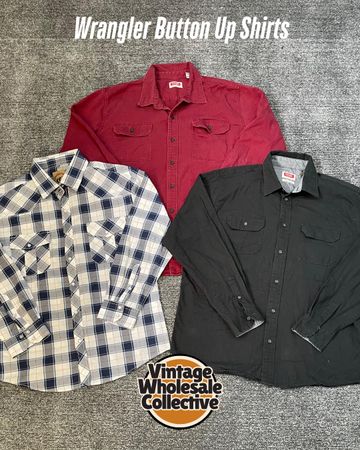 Wrangler Button Up Shirts - (31/05)
