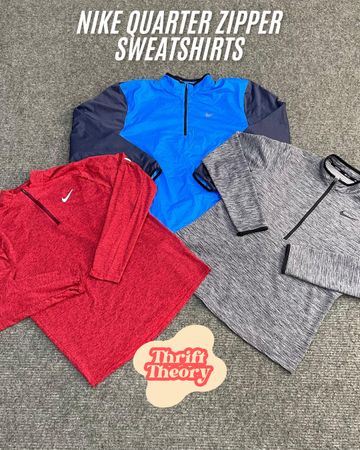 Nike Quarter Zipper Sweatshirts - (31/05)