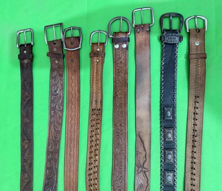 Y2k cowboy style belts