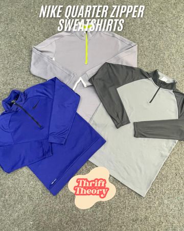 Nike Quarter Zipper Sweatshirts - (31/05)