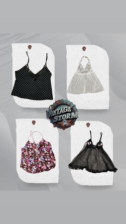 Y2K Victoria Secret Cami Tops