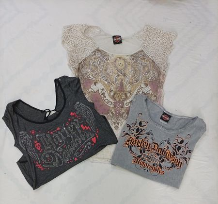 CR8809  HARLEY BABY TEES