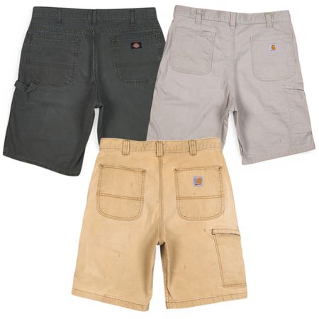 Carhatt,dickies mixed jorts 6 pcs