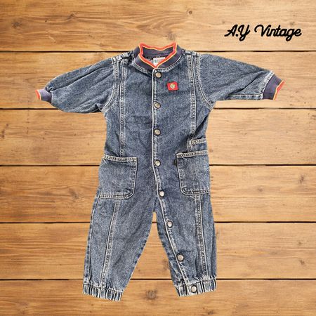 A.Y302 Kids Mix Dungarees